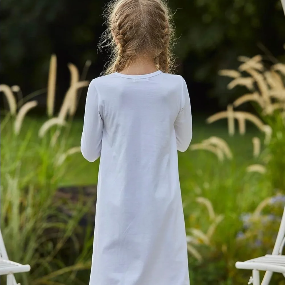 Arshiner Girls Dress Kids Long Sleeve TShirt Dress